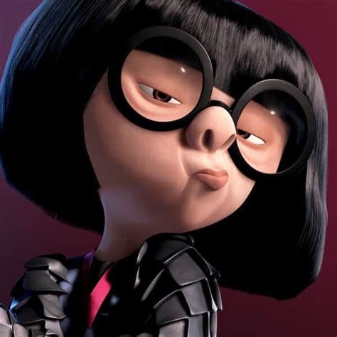 cartoon character glasses black hair