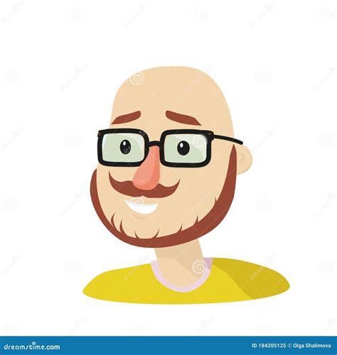 cartoon character glasses male