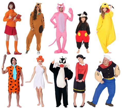 cartoon character halloween costumes