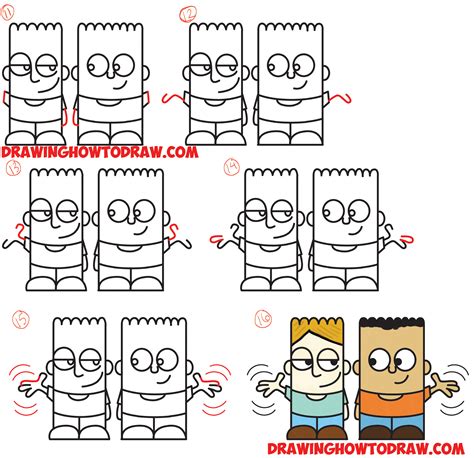 This Are Cartoon Characters To Draw Step By Step Popular Now