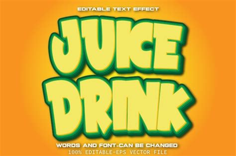 Cartoon Drink Font