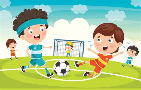 cartoon football pictures for kids