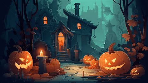 Spooktacular Cartoon Halloween Backgrounds: The Perfect Addition to Your Festive Designs