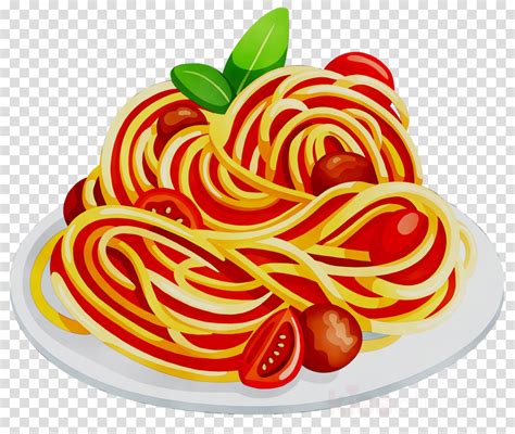 cartoon image of spaghetti