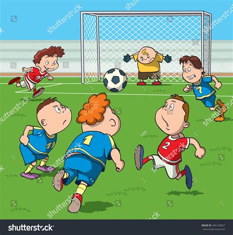cartoon images of football games