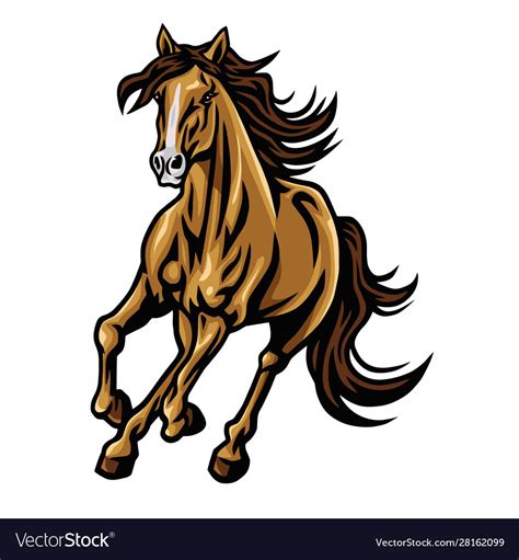 cartoon mustang horse pictures