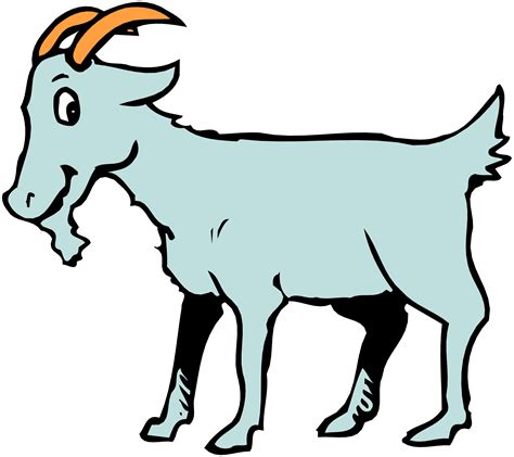 cartoon pic of goat