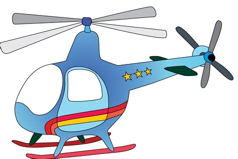 cartoon pictures of helicopters