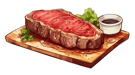 Cartoon Steak