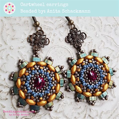 Cartwheel Earrings
