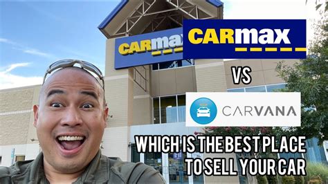 carvana vs carmax selling