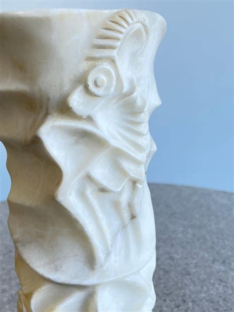 Carved Marble Vase