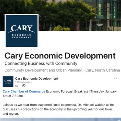 Cary Nc Economic Development