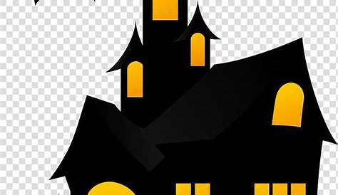 Download Ghost Scary Halloween House Free Clipart HQ Clipart PNG Free