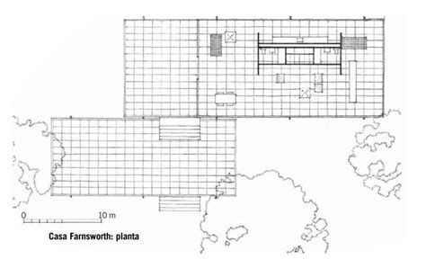 Casa Farnsworth Planta