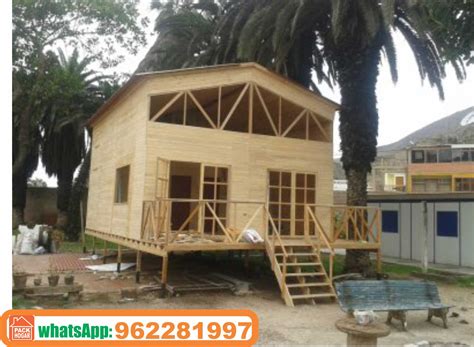 Casa Prefabricada De Madera 2 Pisos