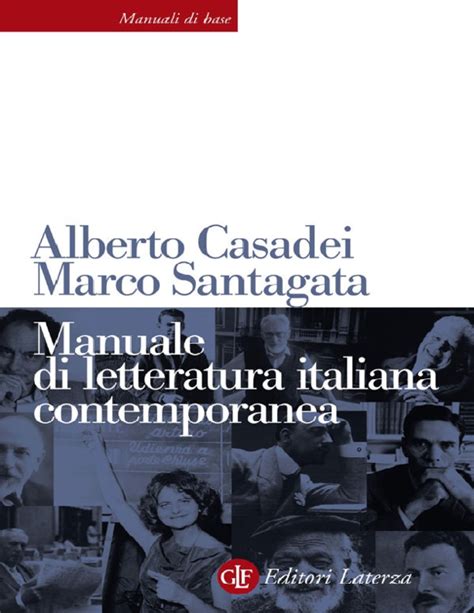 casadei santagata manuale di letteratura italiana contemporanea