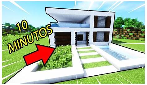 Casa de Minecraft en 5 minutos!!! - YouTube