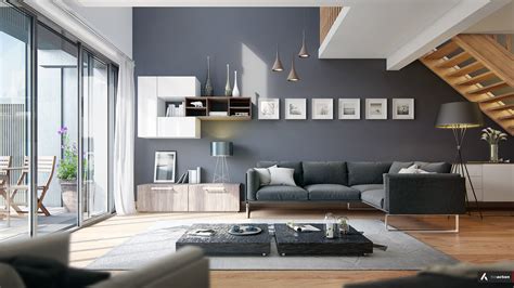 Casas Con Interior Gris
