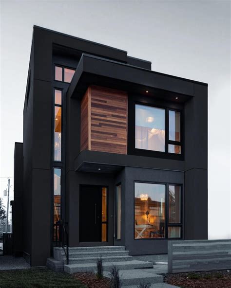 Casas Pintadas De Negro