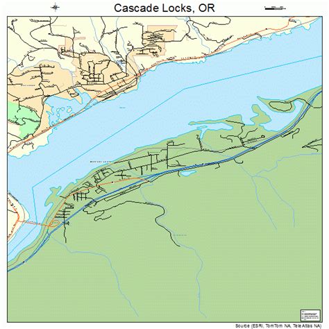 Cascade Locks, Oregon Travel Photos by Galen R Frysinger, Sheboygan