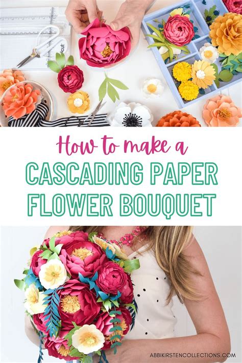 Cascading Paper Flower Printable