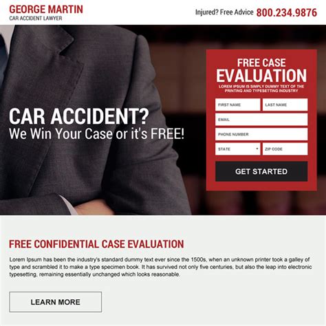 Case evaluation car accident