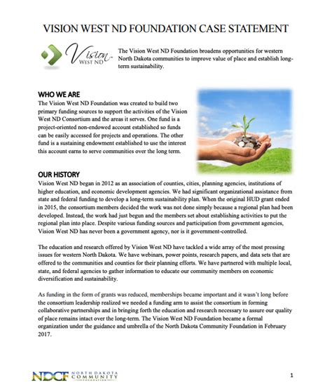 case for support examples