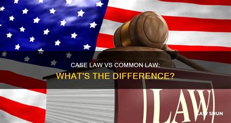 Case Law Vs Common Law