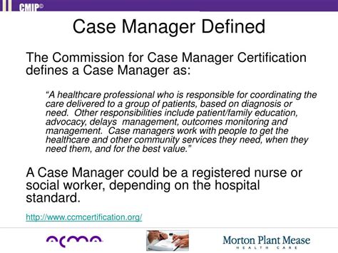 Case Manager Definition In Nursing