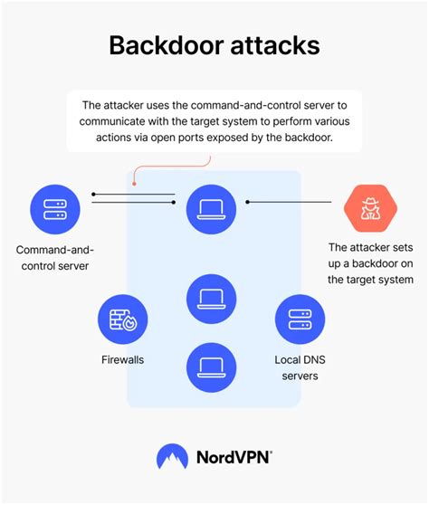case of Malware Attacks : Backdoor attack
