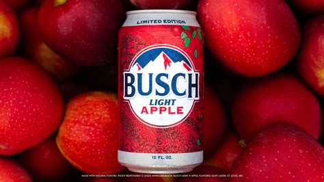 Case Of Busch Light Apple