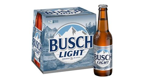 Case Of Busch Light Bottles