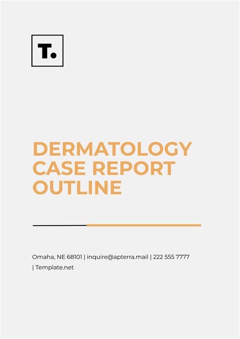 Case Report Of Dermatology