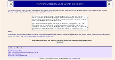 case search maryland portal