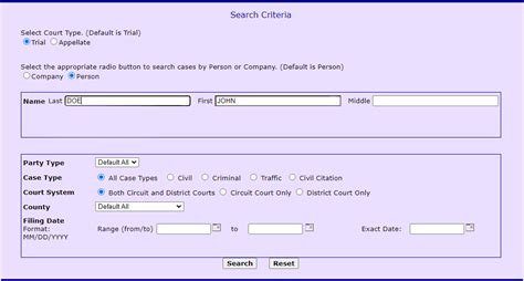 case search md us