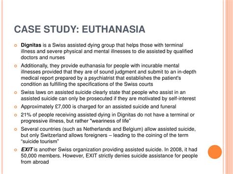 case study about euthanasia