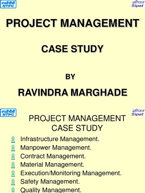 case study in project management with solution
