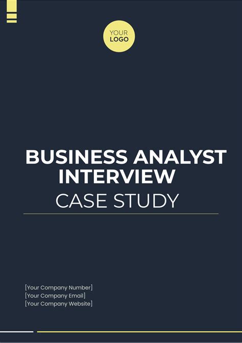 Case Study Interview Excel