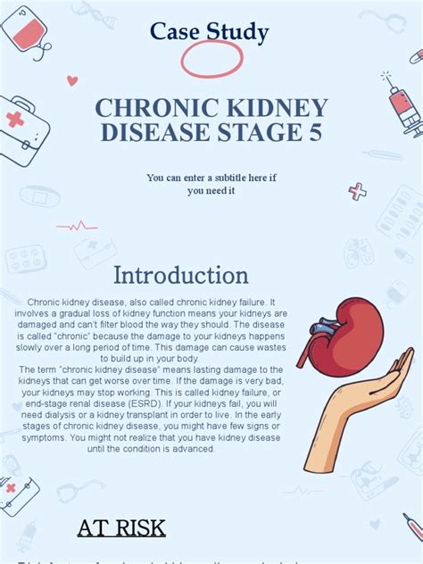 case study of chronic kidney disease