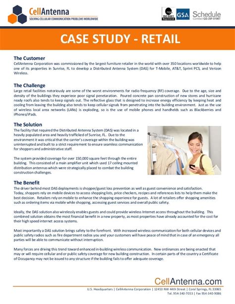 case study on retail management
