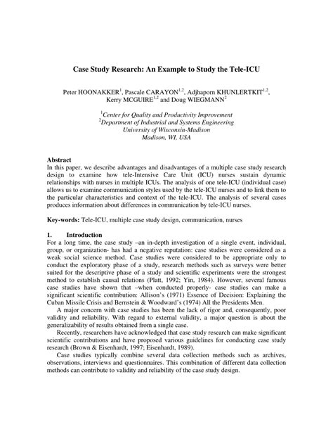 case study research example title