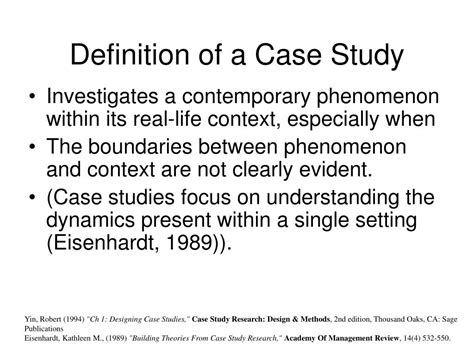 case study research method definition