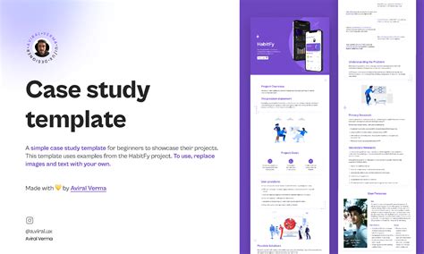 case study web page examples