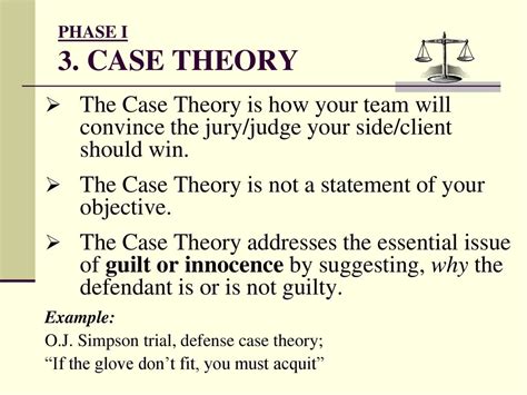 Case Theory Examples