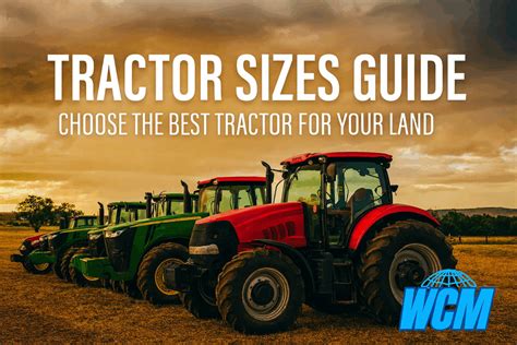 Case Tractor Sizes