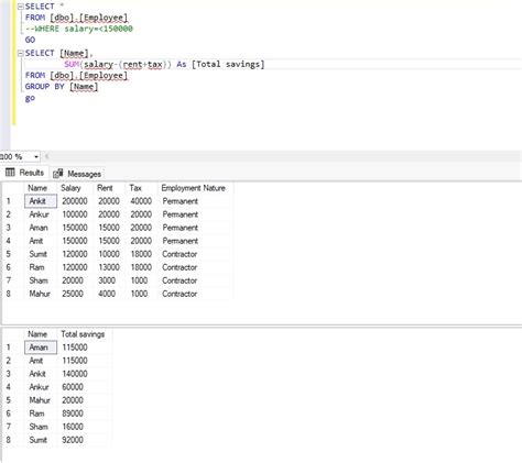case when sum sql