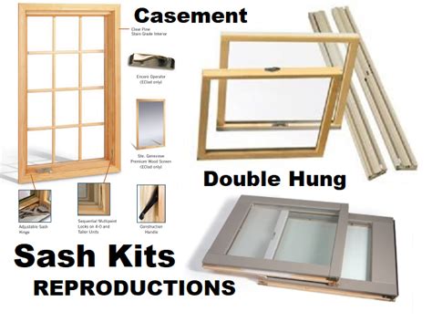 Casement Window Sash Replacement Kit