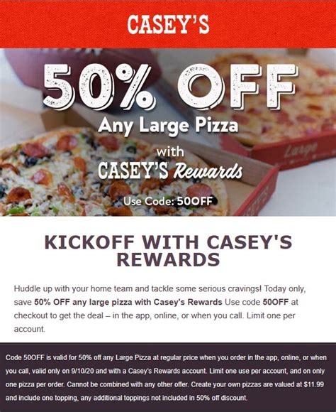 Discover The Secrets Of Casey's Coupon Code To Save Big
