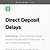 cash app direct deposit delays